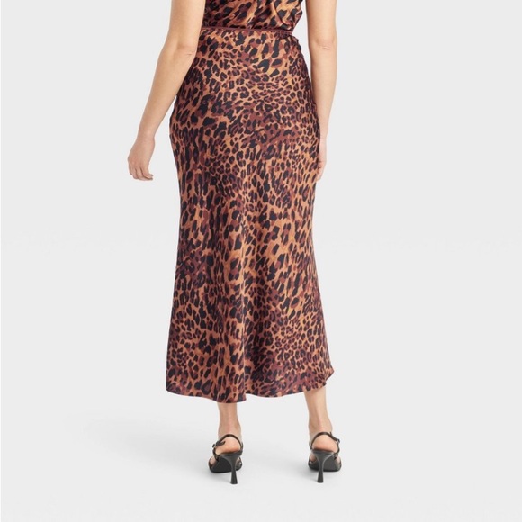 Women's Maxi Slip Skirt - A New Day™
Brown Leopard Print new - Picture 2 of 8